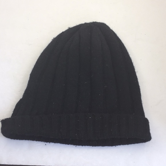 Polo Ralph Lauren black beanie with purple logo - Picture 3 of 6